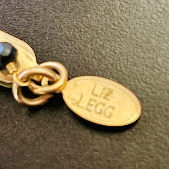 Liz Legg Bead and Horn Gold Necklace - Picture 3 of 11